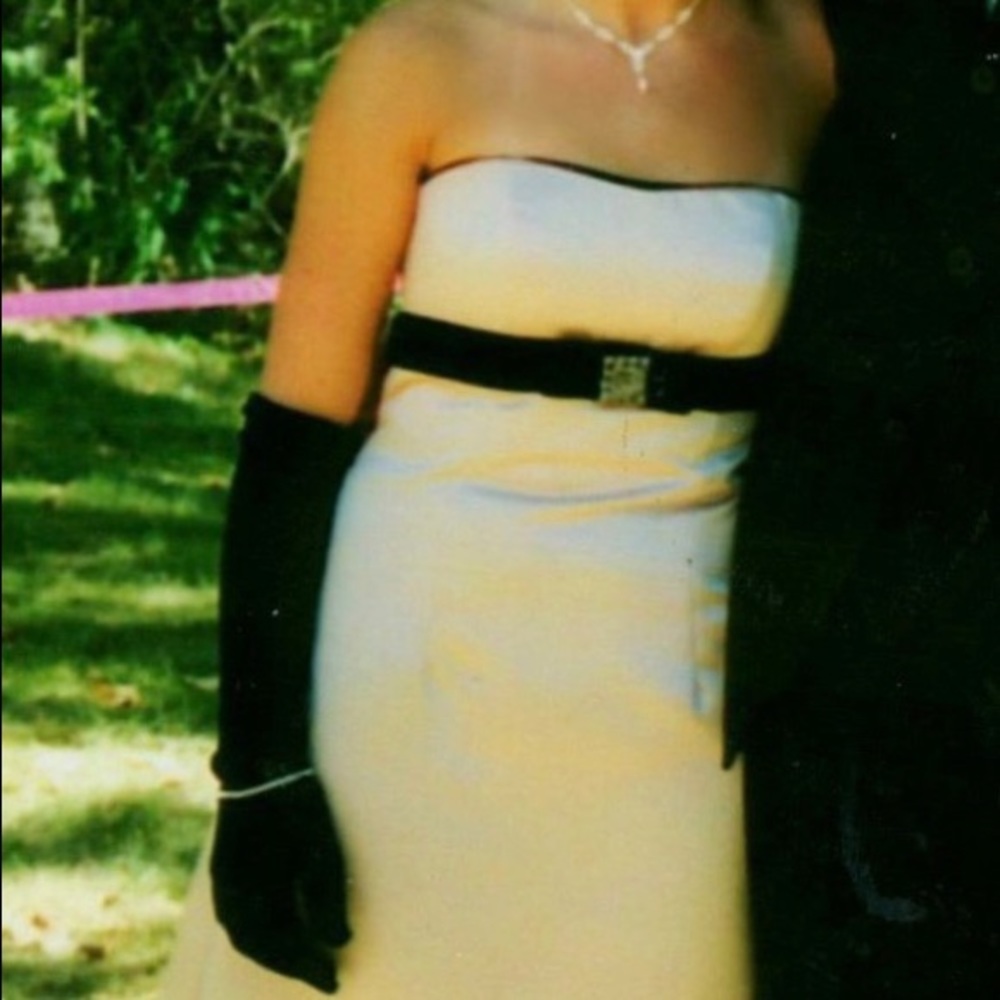 Full length bridesmaid dress